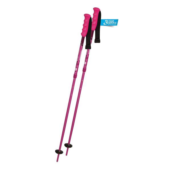 Komperdell SMASH Junior Vario Kinder-Skistock Series Skistöcke pink