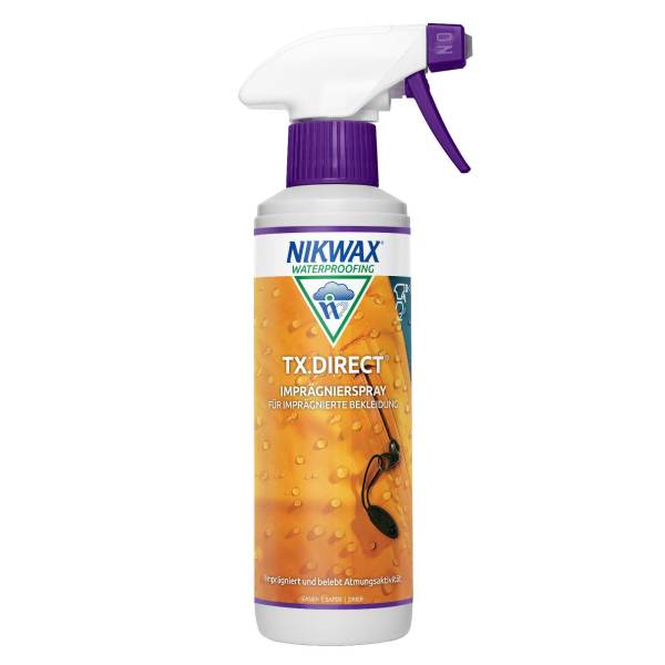 NIKWAX WATERPROOFING TX.DIRECT SPRAY-ON IMPRÄGNIERUNG IMPRÄGNIERSPRAY 300ml